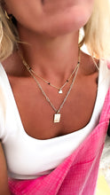 Load image into Gallery viewer, DBL GOLD DELICATE HEART ⫸Necklace- Dream•Believe•Live
