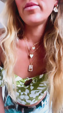 Load and play video in Gallery viewer, **NEW** SHINE BRIGHT BABE - SUN - ☼ MANTRA NECKLACE ☼
