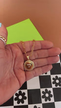 Load and play video in Gallery viewer, FUCK IT🩷YOU DO YOU • mantra necklace (double sided)
