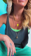Load and play video in Gallery viewer, DBL BOLO ⫸ FOLLOW YOUR HEART ⫸Necklace
