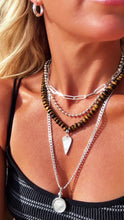 Load and play video in Gallery viewer, ••NEW•• DIME NECKLACE **SILVER 24" LONG**
