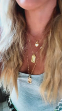 Load and play video in Gallery viewer, **NEW** SHINE BRIGHT BABE - SUN - ☼ MANTRA NECKLACE ☼
