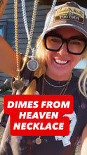 Load and play video in Gallery viewer, ••GOLD•• DIME LOCKET  NECKLACE ♥
