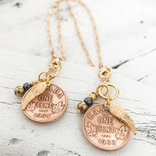 Load image into Gallery viewer, PENNIES FROM HEAVEN 🖤  NECKLACE
