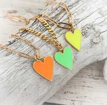 Load image into Gallery viewer, **BEST SELLER ** WILD AT HEART♥ ⫸ NECKLACE ♥ ** all sizes**
