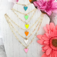**TOP 10** SELF LOVE 🩷 WILD AT HEART♥ ⫸ NECKLACE ♥all colors