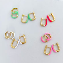 Load image into Gallery viewer, **SALE** LIVE LIFE IN COLOR ⫸ HOOP Earrings
