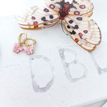 Load image into Gallery viewer, **NEW** COLORFUL  BUTTERFLY HOOP ⫸Earrings
